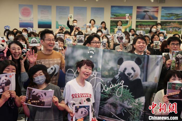 由中國駐東京旅游辦事處和東京中國文化中心共同主辦的大熊貓“香香”生日會(huì)在日本東京舉辦 蔣文月 攝