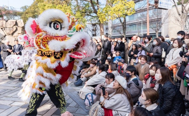 活動現(xiàn)場。中國駐大阪旅游辦事處供圖