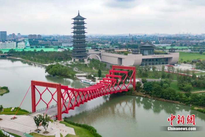 揚(yáng)州中國大運(yùn)河博物館。泱波 攝